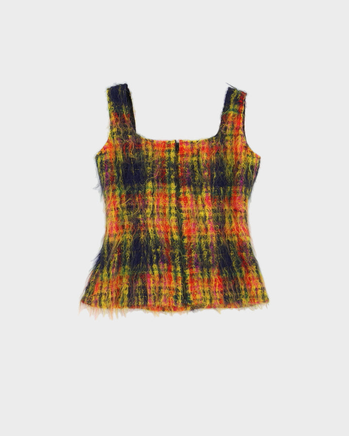 Lou Barok Mohair Sleeveless Top - S