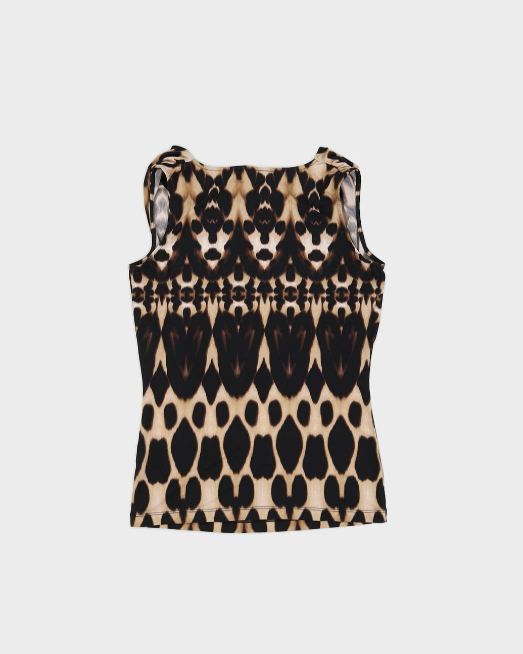 Calvin Klein Patterned Sleeveless Top - S