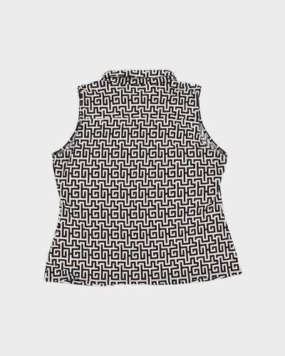 Tommy Hilfiger Patterned Sleeveless Top - L