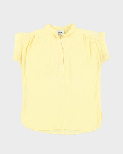 Vintage 1970s Yellow Top - M