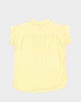 Vintage 1970s Yellow Top - M