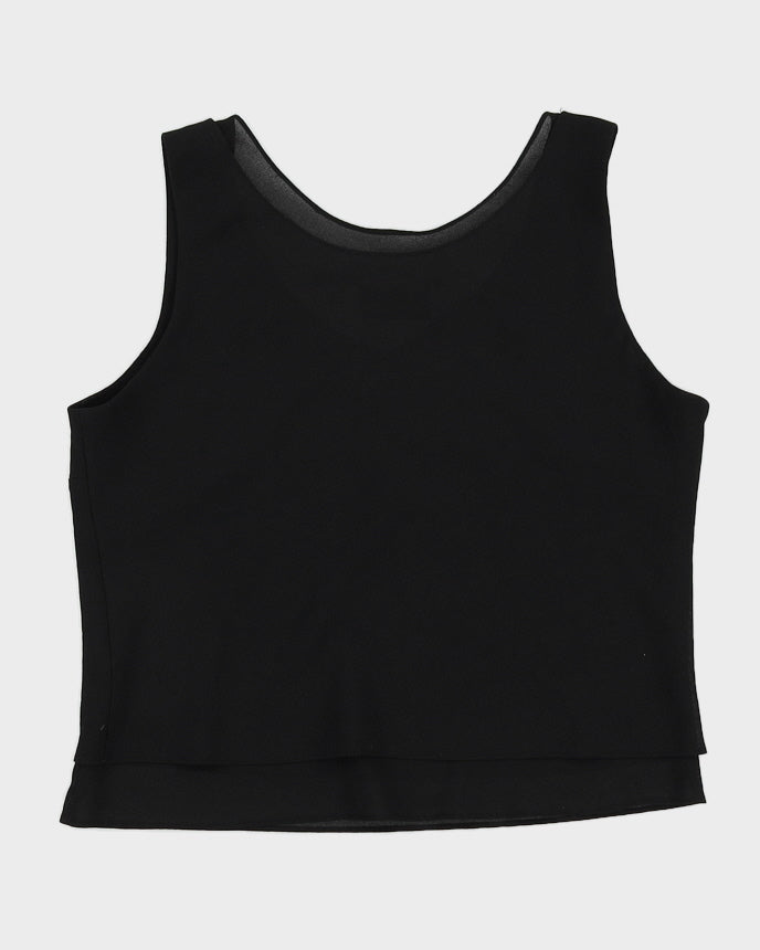 Joseph Ribkoff Black Sleeveless Top - S / M