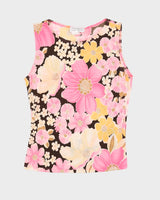 Y2K 00s Fairweather Floral Top - L