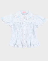 Angelic Pretty Baby Blue Lolita Blouse - S/M
