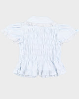 Angelic Pretty Baby Blue Lolita Blouse - S/M