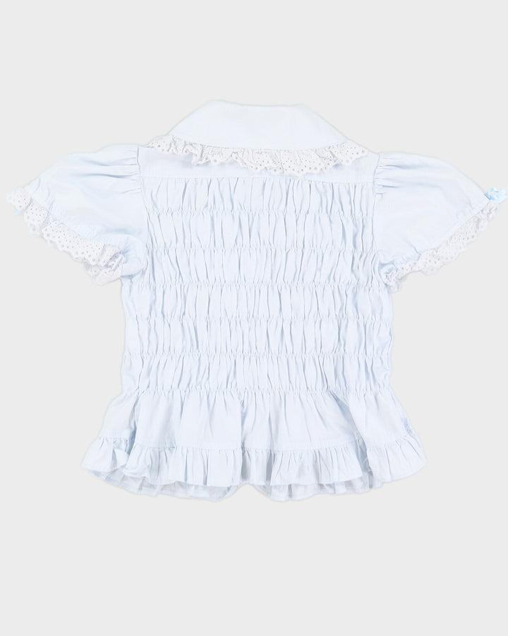 Angelic Pretty Baby Blue Lolita Blouse - S/M