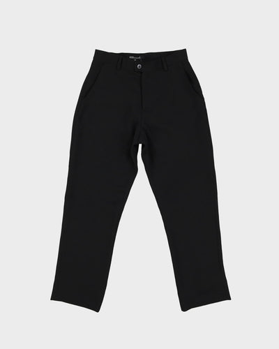 Guess Black Texturized Trousers - XS