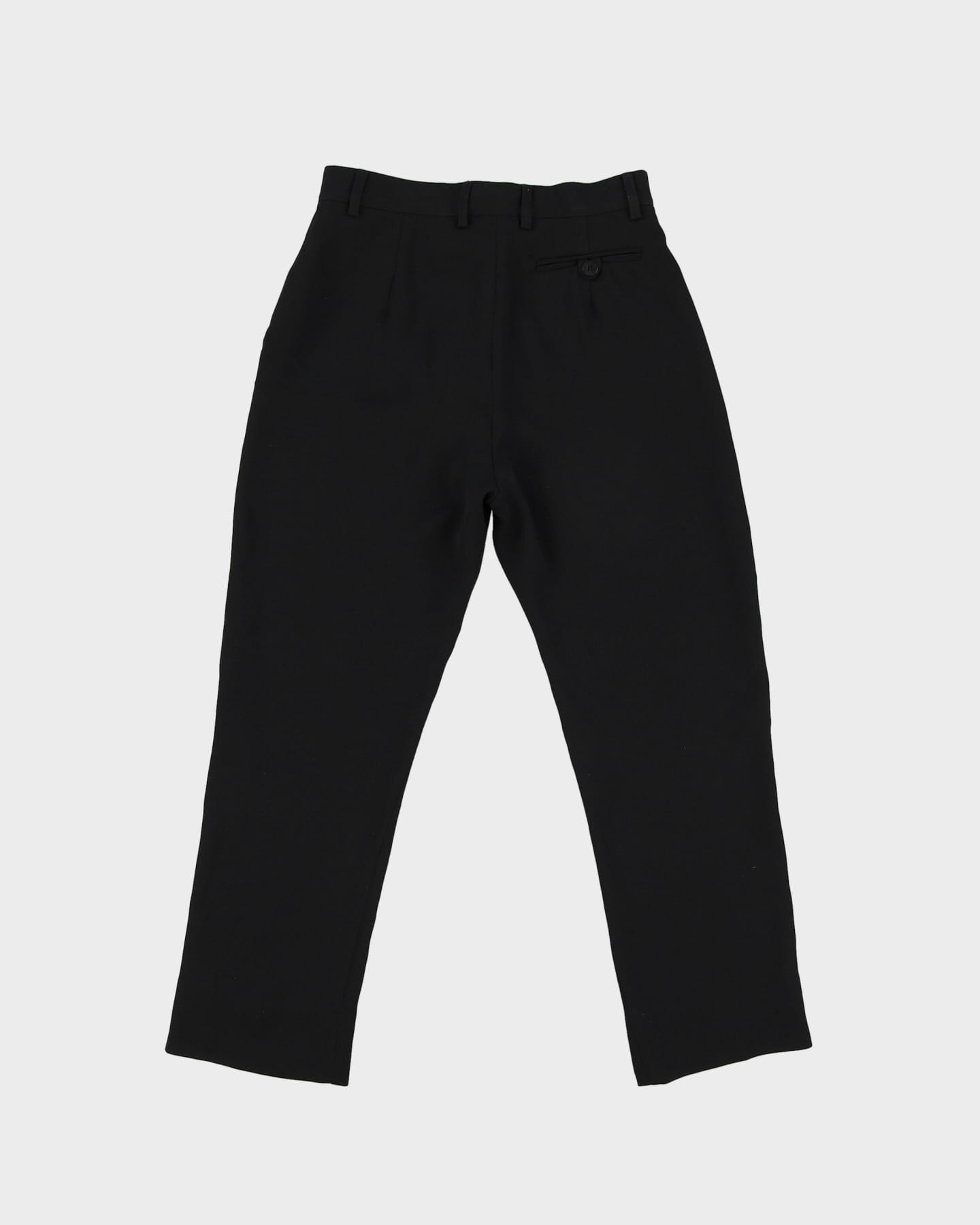 Guess Black Texturized Trousers - XS