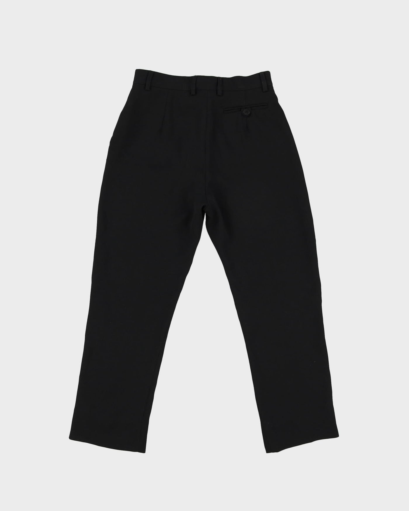 Guess Black Texturized Trousers - XS