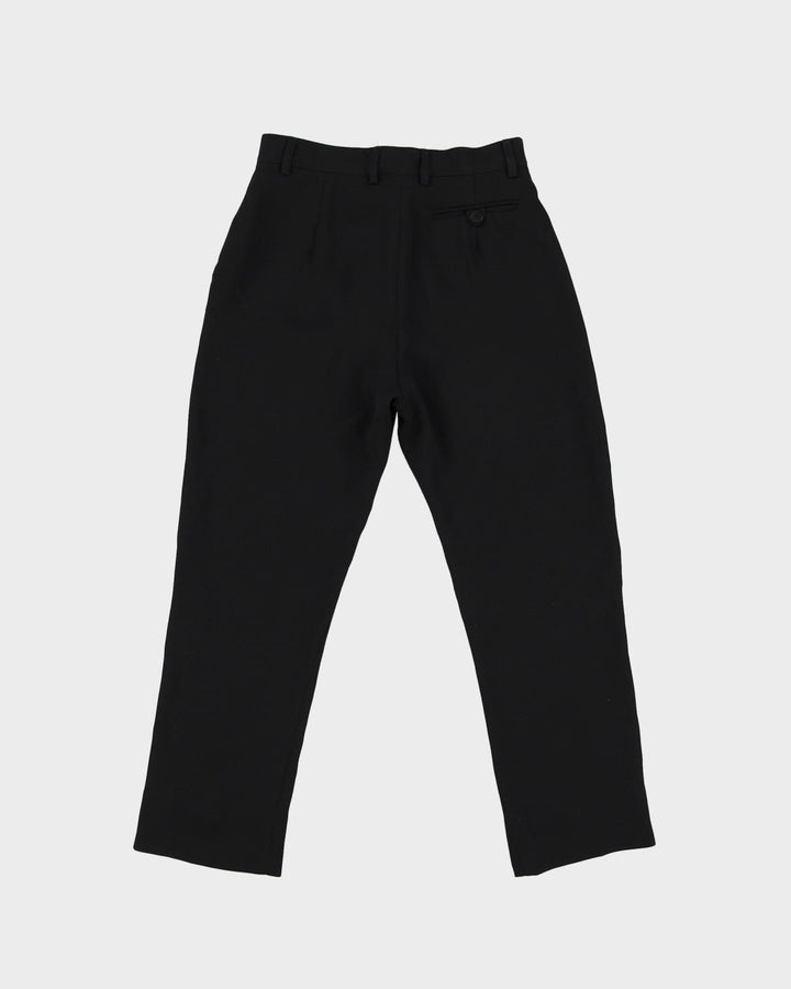 Guess Black Texturized Trousers - XS