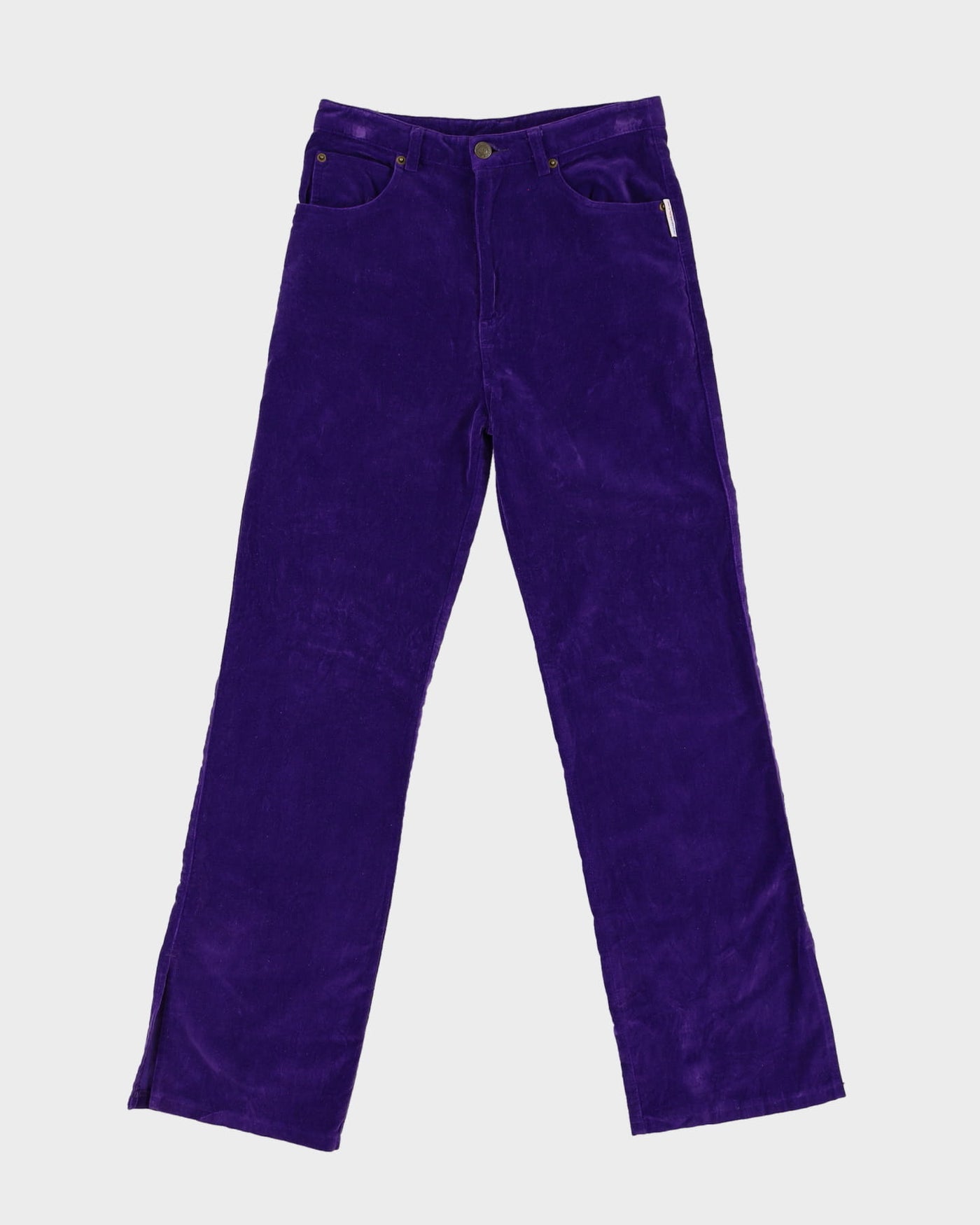 Mary-Kate And Ashley Purple Velvet Trousers - XS
