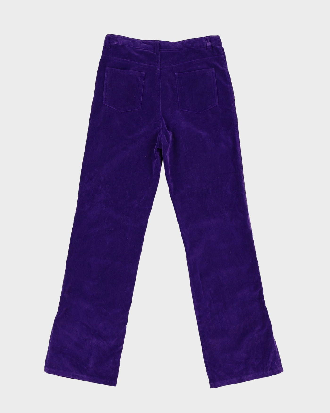 Mary-Kate And Ashley Purple Velvet Trousers - XS