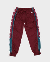 Kappa Burgundy Tracksuit Bottoms - L