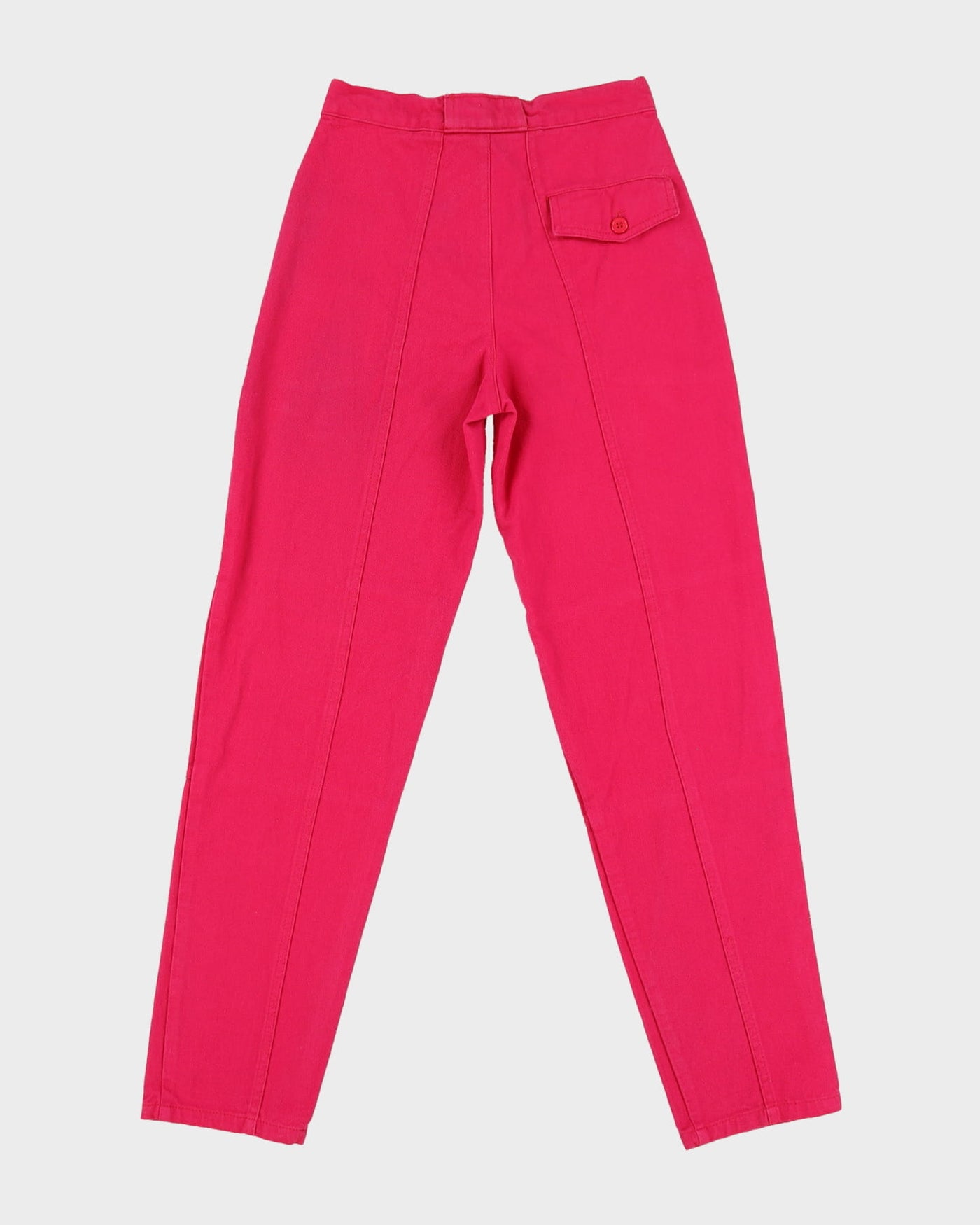 Vintage 1990s Pink Cotton Jeans - XS