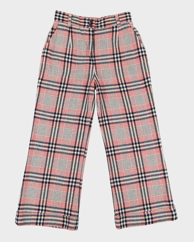 Navy Blue Wool Trousers - W30 L28