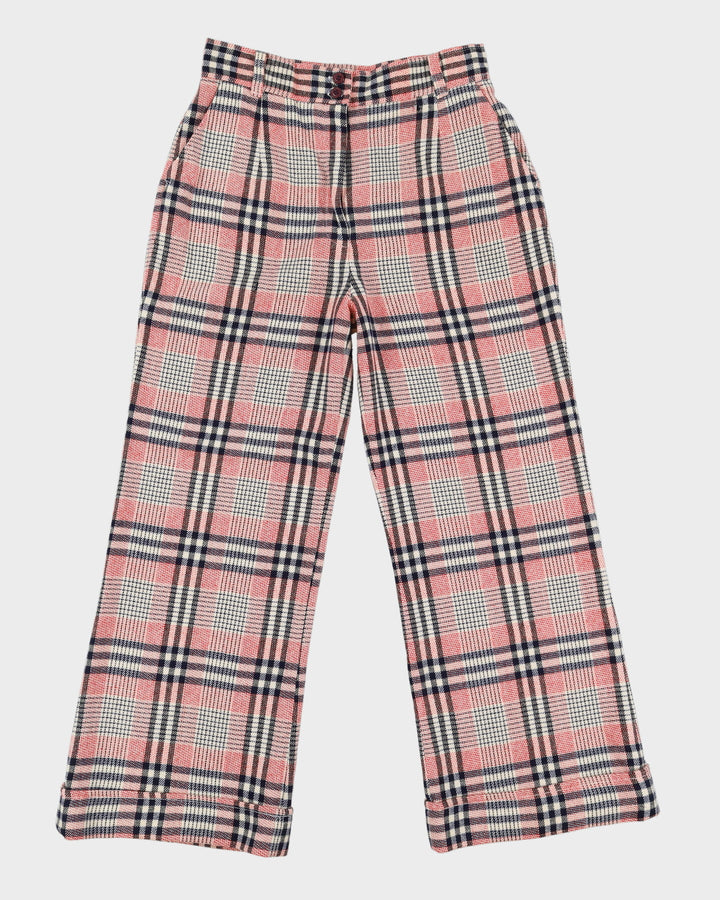 Navy Blue Wool Trousers - W30 L28