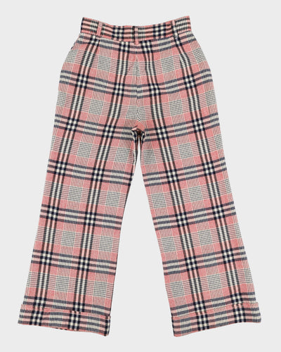 Navy Blue Wool Trousers - W30 L28