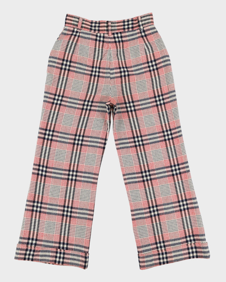 Navy Blue Wool Trousers - W30 L28