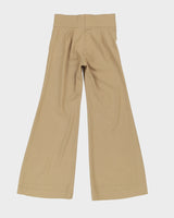 Vintage 1970s Beige Flared Trousers - W28 L32