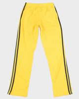Y2K 00s Adidas Yellow 3 Stripe Tracksuit Bottoms - W26 L30