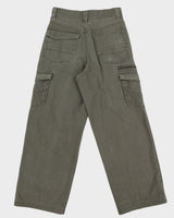 00s R2 Industrial Gear Green Cargo Trousers - W30 L30