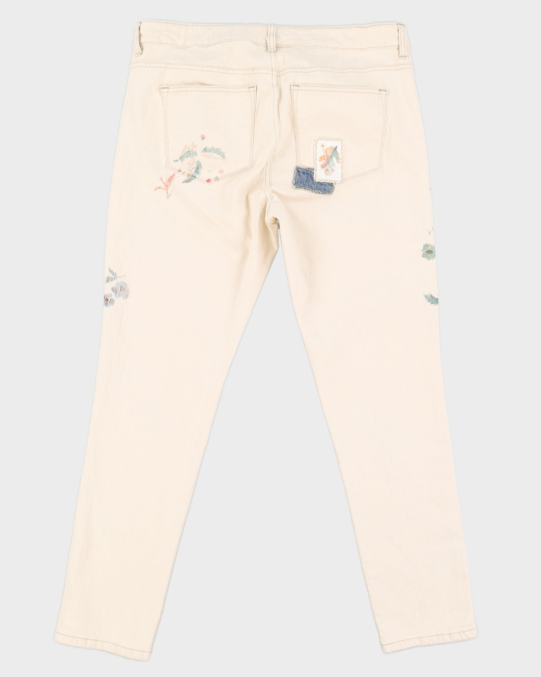 Y2K 00s Lauren by Ralph Lauren Floral Detail Trousers - W36 L29