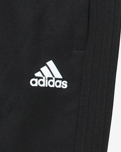 adidas black logo slim fit track pants - w32