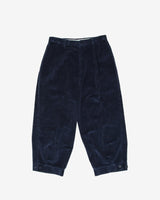 Eddie Bauer Navy Cord Wide Trousers -  W27 L21