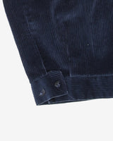 Eddie Bauer Navy Cord Wide Trousers -  W27 L21
