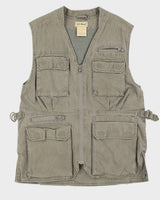 Vintage 90s LL Bean Utility Vest - M