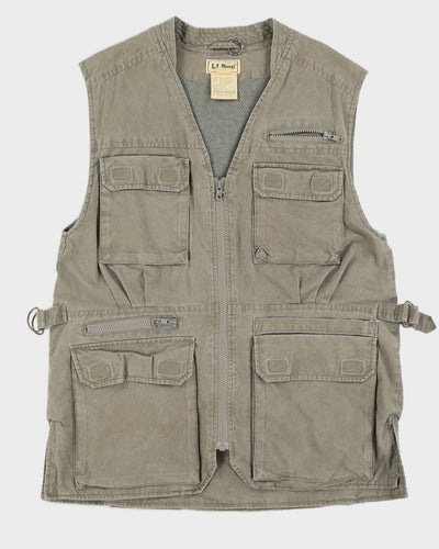 Vintage 90s LL Bean Utility Vest - M
