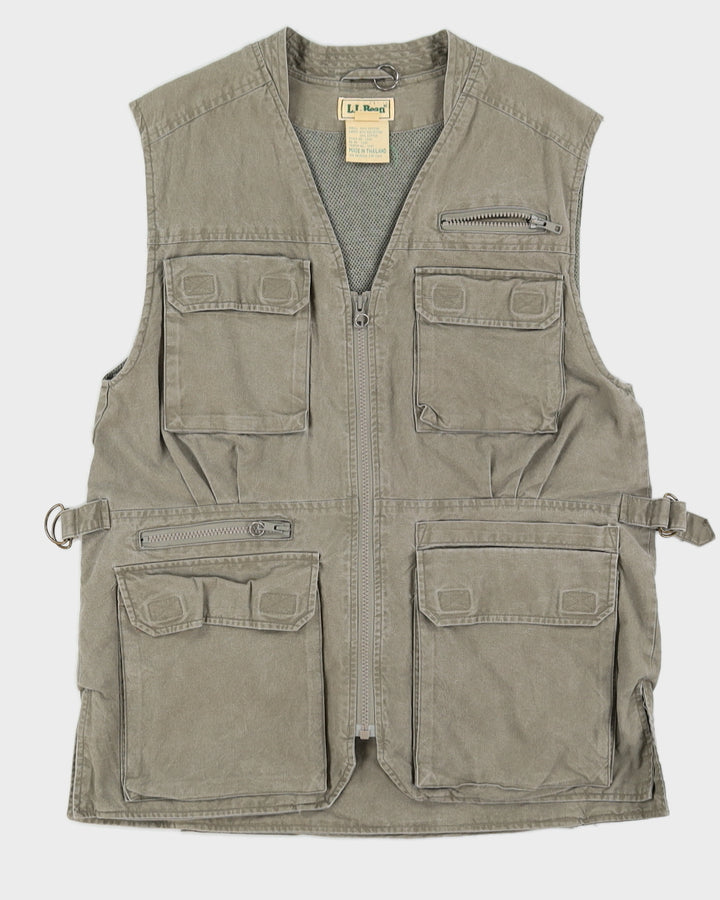 Vintage 90s LL Bean Utility Vest - M