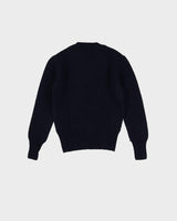 Vintage 70s Deadstock With Tags Benetton Navy Pullover Knit - Youth S