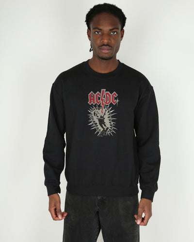 Vintage 70s ACDC Transfer Sweatshirt