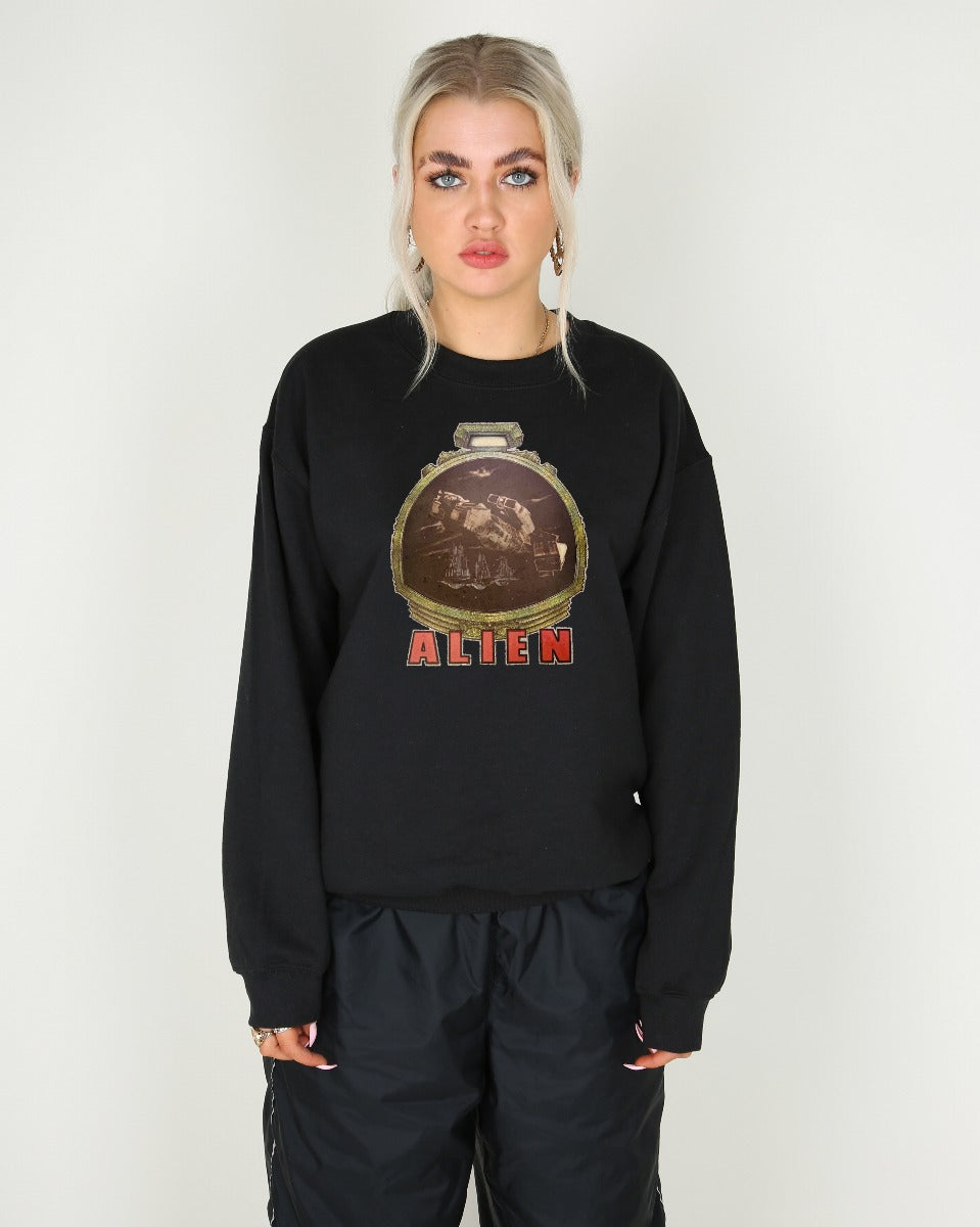 Vintage 70s Alien Transfer Sweatshirt