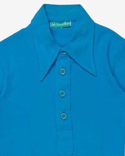 Benetton Deadstock 1970s Polo Shirt
