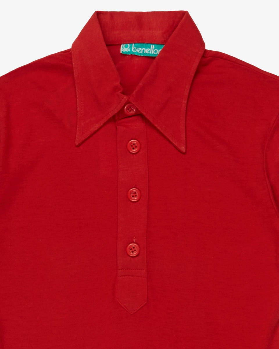 Benetton Deadstock 1970s Polo Shirt