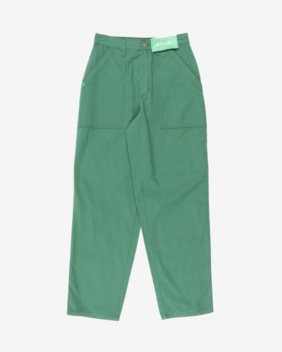 Benetton Deadstock 1980s cargo style trousers