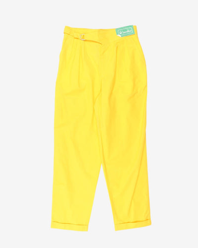 Benetton Deadstock 1980s pleated trousers