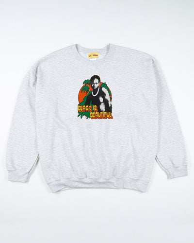 Vintage 70s Black Is Beautiful Transfer Sweatshirt
