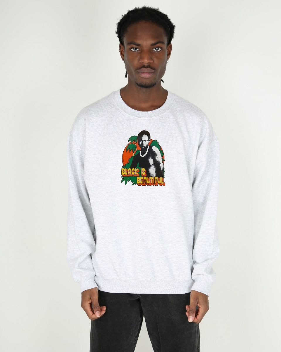 Vintage 70s Black Is Beautiful Transfer Sweatshirt