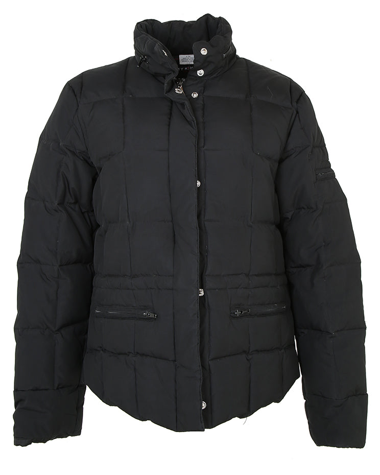 Tommy Hilfiger Black Puffa Jacket - L