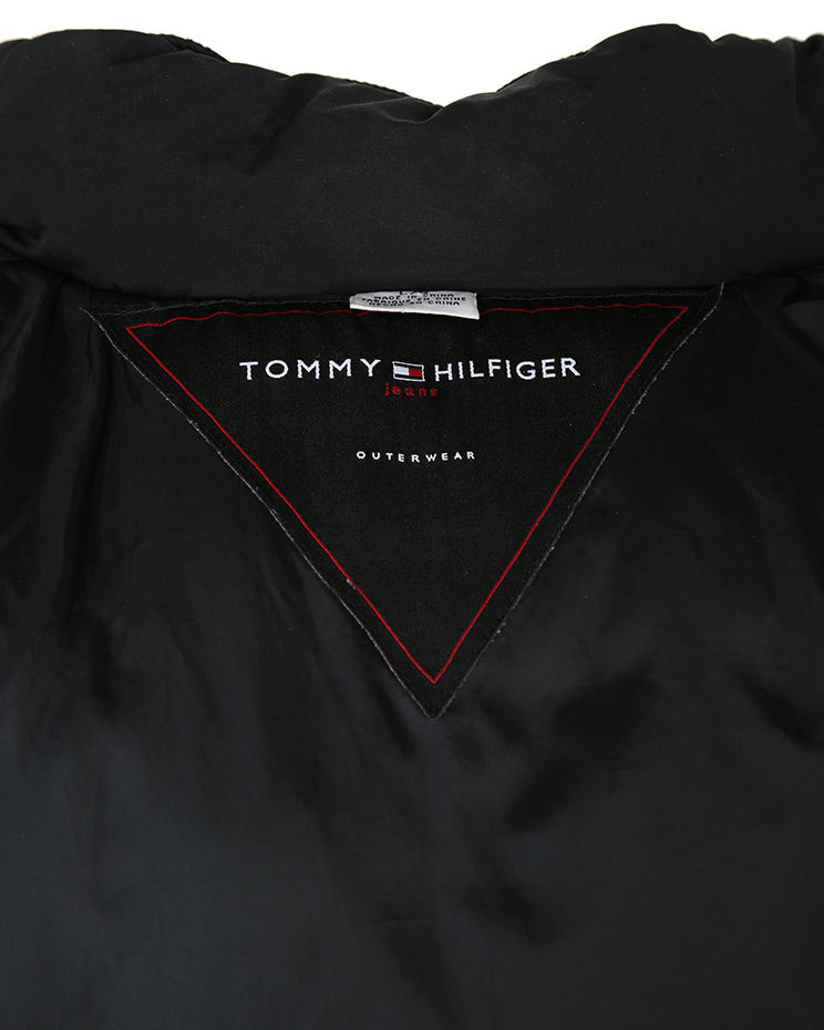 Tommy Hilfiger Black Puffa Jacket - L