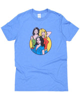 Vintage 70s Charlies Angels Vinyl Transfer T-Shirt