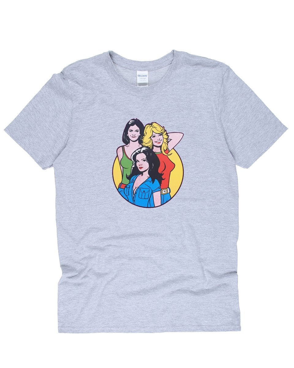 Vintage 70s Charlies Angels Vinyl Transfer T-Shirt