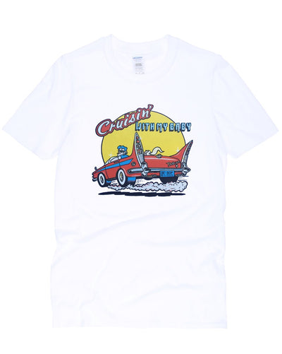 Vintage 70s Cruisin' Vinyl Transfer T-Shirt