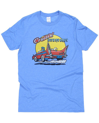 Vintage 70s Cruisin' Vinyl Transfer T-Shirt