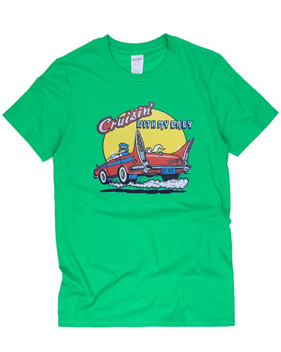 Vintage 70s Cruisin' Vinyl Transfer T-Shirt