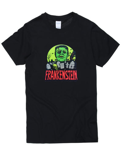 Vintage 70s Frankenstein Vinyl Transfer T-Shirt