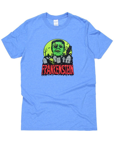 Vintage 70s Frankenstein Vinyl Transfer T-Shirt